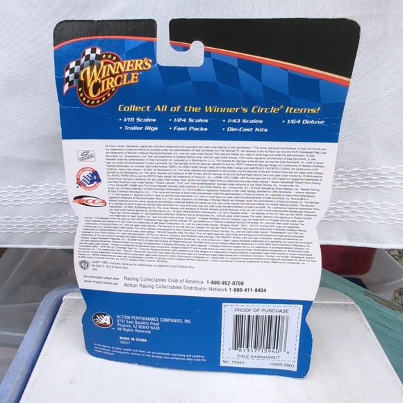 Dale Earnhardt Action Winners Circle 1/64 Die Cast 2000 Peter Max Monte Carlo - Picture 2 of 12